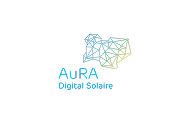 Logo aura digital solaire