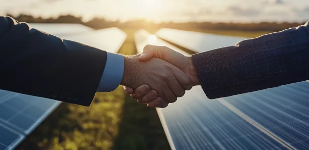 Photo d'une poignet de main